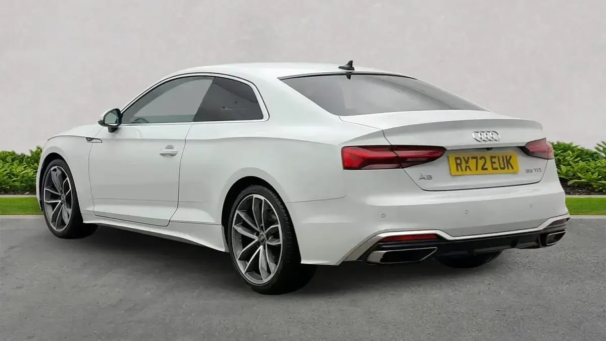 Used Audi A5 S-Line 163 HP (119 kW) 2023 White Coupe