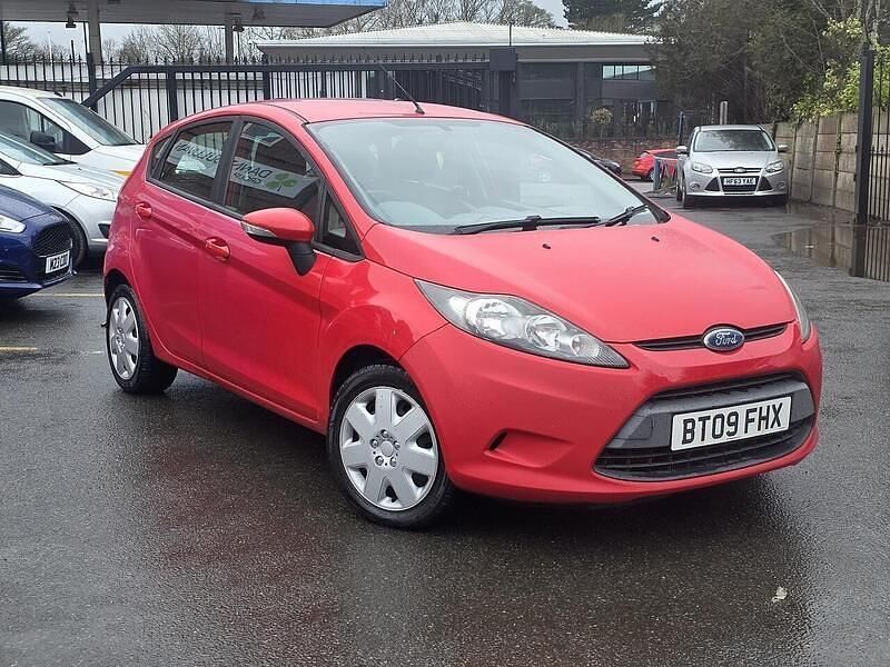 Used Ford Fiesta Style 94 HP (69 kW) 2009 Red Hatchback