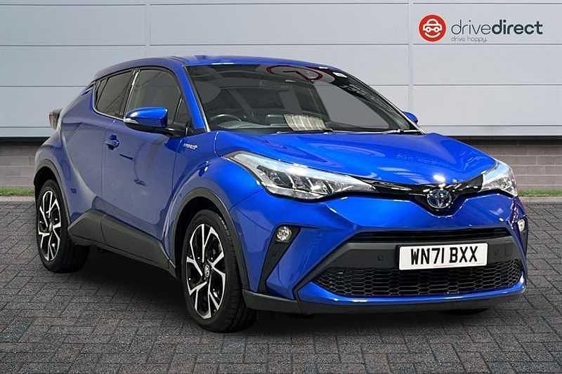 Usado Toyota C-HR Design 122 HP (89 kW) 2021 Azul SUV