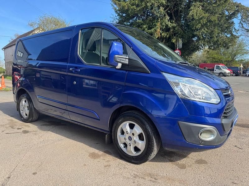 Used Ford Transit Custom Limited 125 HP (91 kW) 2016 Blue Van