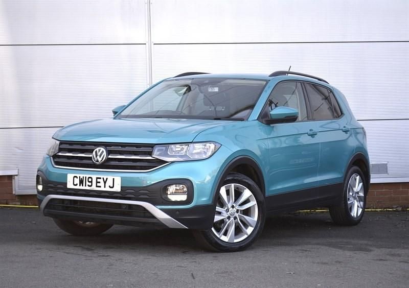 Used VW T-Cross SE 115 HP (84 kW) 2019 Makena turquoise exclusive SUV