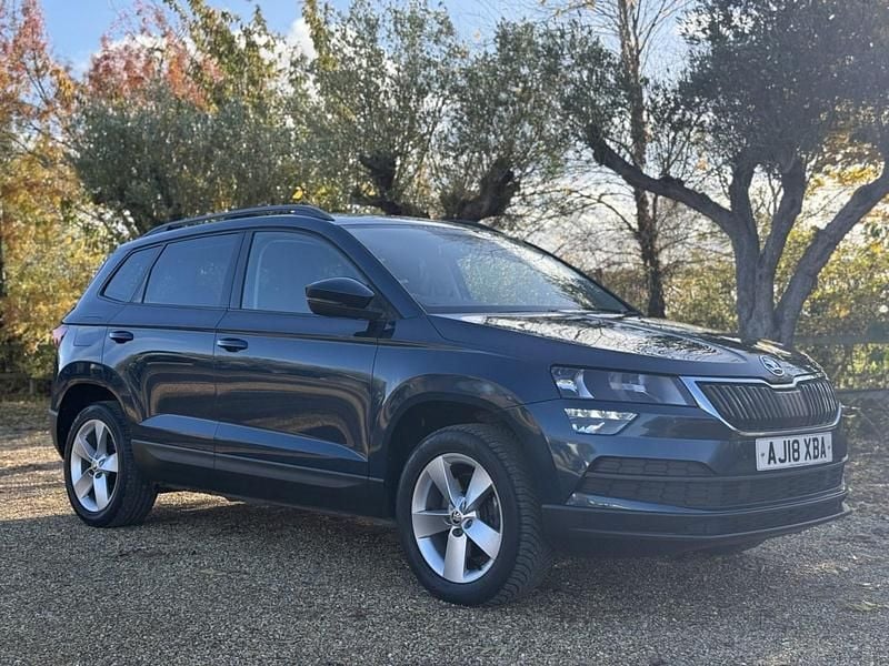 Blue Used 2018 Skoda Karoq SE SUV | £10,995 (Good price) - Image 1/4
