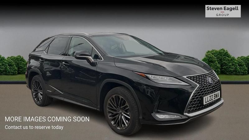 Black Used 2022 Lexus RX450h SUV | £38,215 (Fair price) - Image 1/4