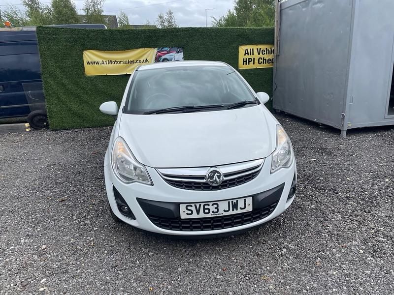 White Used 2013 Vauxhall Corsa Hatchback | £2,099 (Good price) - Image 1/4