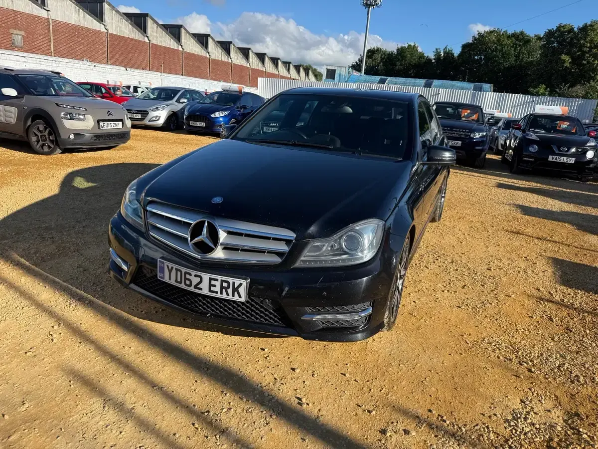 Used Mercedes C350 AMG 2012 Black Sedan