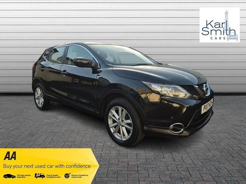 Black Used 2017 Nissan Qashqai Acenta SUV | £8,495 (Super price) - Image 1/3