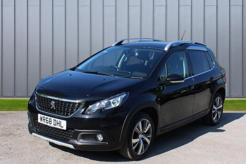 Black Used 2018 Peugeot 2008 Allure SUV | £8,695 (Fair price) - Image 1/4