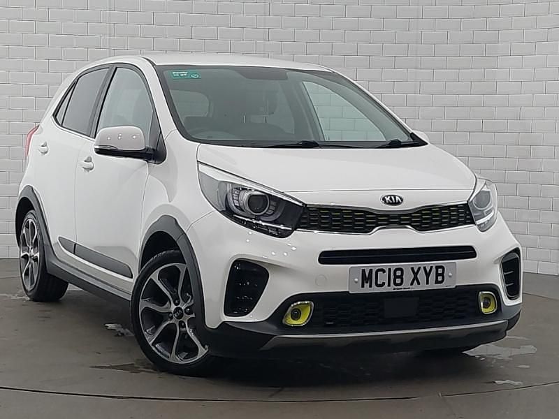 White Used 2018 Kia Picanto X-Line Hatchback | £8,998 (Fair price) - Image 1/4