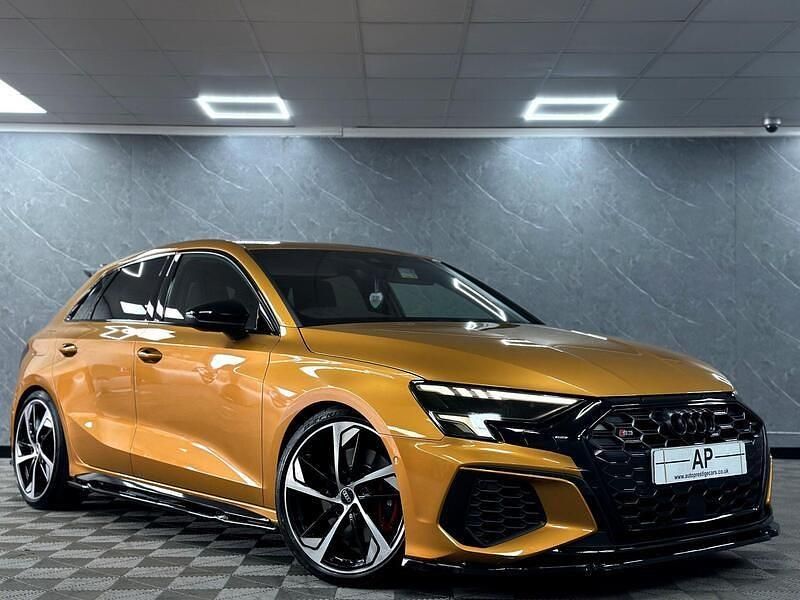 Used Audi S3 Sportback Exclusive 310 HP (228 kW) 2023 Orange Hatchback