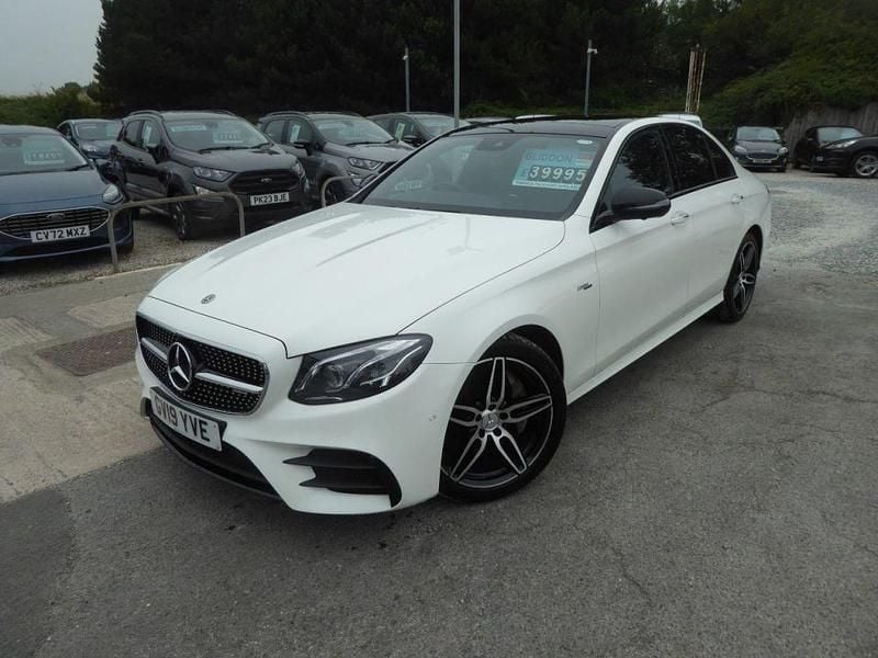Polar white Used 2019 Mercedes E53 AMG AMG Line Premium Plus Sedan | £35,995 - Image 1/4