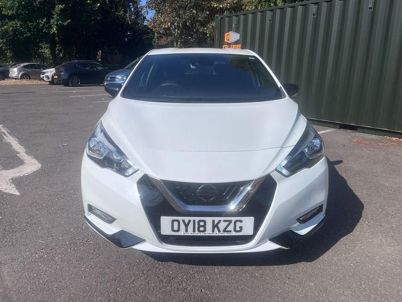 Used Nissan Micra Acenta 2018 White Hatchback