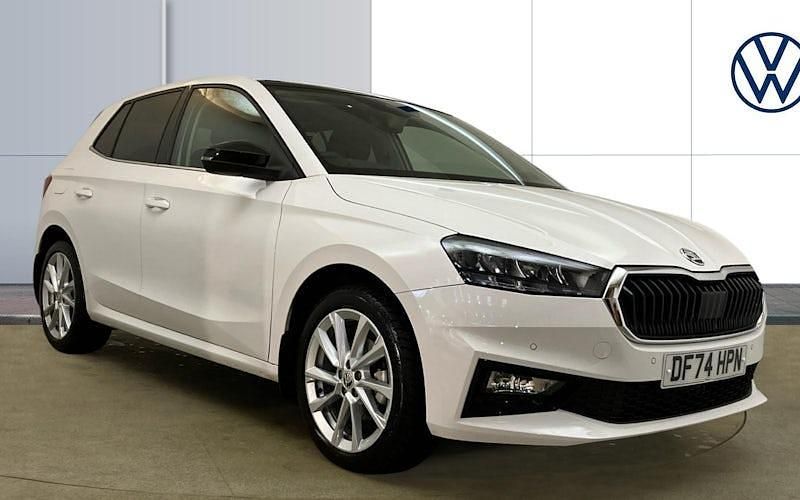 White Used 2024 Skoda Fabia SE L Hatchback | £18,350 (Fair price) - Image 1/4