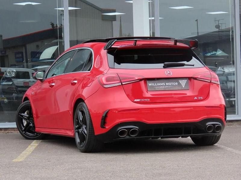 Used Mercedes A35 AMG Premium Plus 2019 Red Hatchback