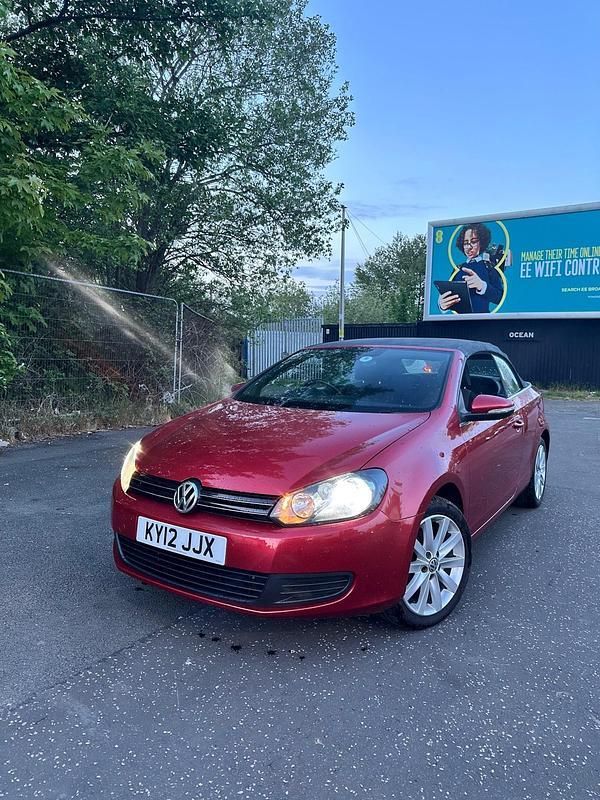 Red Used 2012 VW Golf Cabriolet SE Cabriolet | £3,300 (Super price) - Image 1/4