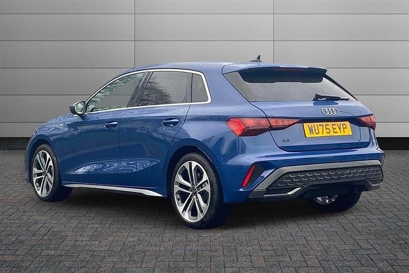 Used Audi A3 S-Line 116 HP (85 kW) 2025 Ascari blue Hatchback