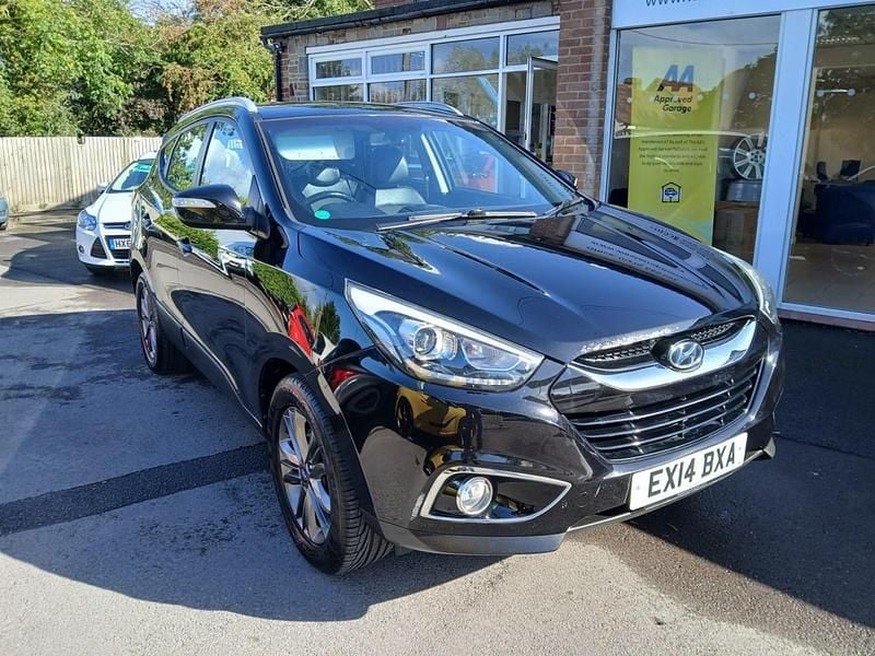 Black Used 2014 Hyundai ix35 SE SUV | £4,495 (Fair price) - Image 1/4