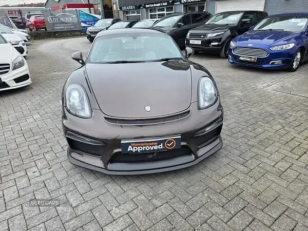 Used Porsche Cayman GT4 385 HP (283 kW) 2016 Red Coupe