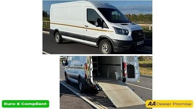 Used Ford Transit 130 HP (95 kW) 2021 White Van
