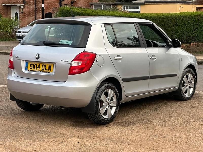 Gebraucht Skoda Fabia SE 2014 Silber Kleinwagen
