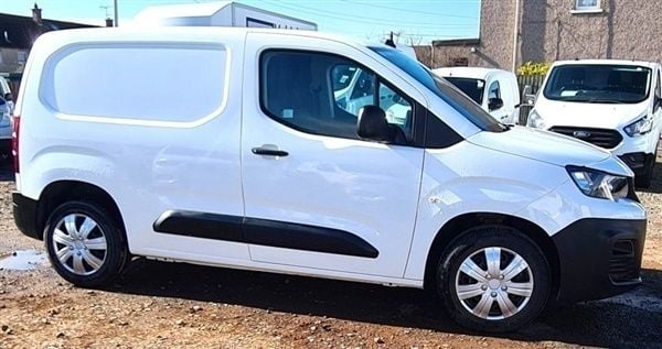 White Used 2019 Peugeot Partner Van | £10,194 (A bit pricey) - Image 1/1