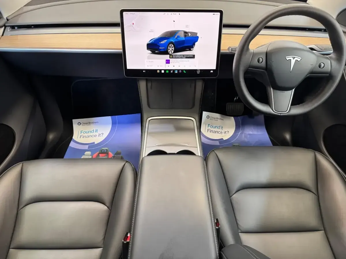 Used Tesla Model Y Long Range AWD 378 kW (514 HP) 2022 Blue SUV