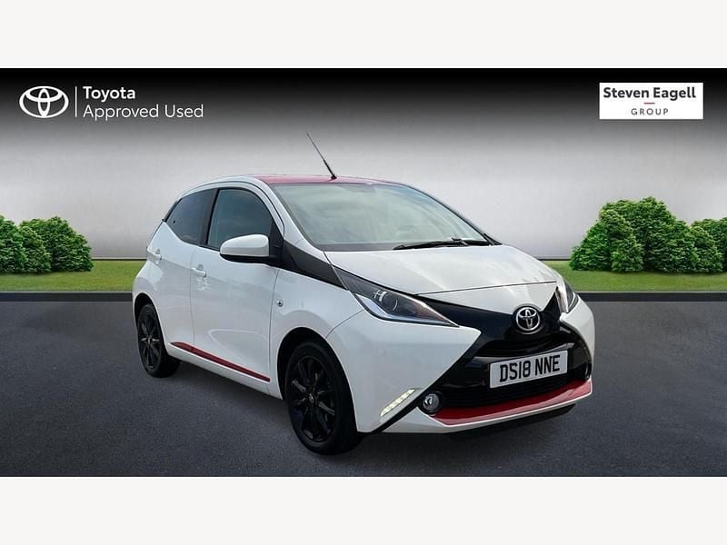 White Used 2018 Toyota Aygo x-press Hatchback | £8,820 (A bit pricey) - Image 1/3