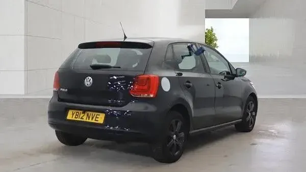 Used VW Polo Match 60 HP (44 kW) 2012 Black Hatchback
