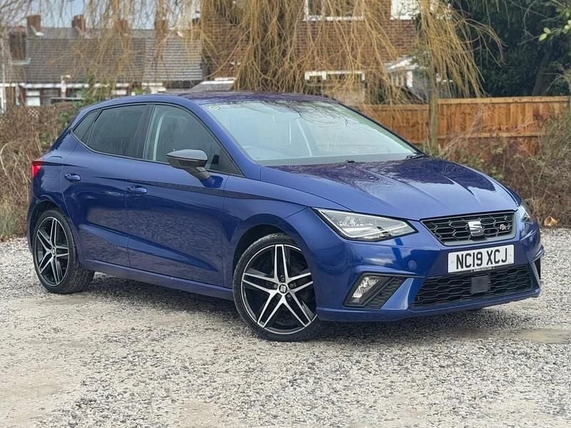 Used Seat Ibiza FR Sport 95 HP (69 kW) 2019 Blue Hatchback