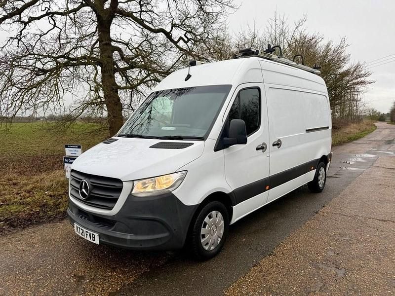 White Used 2021 Mercedes Sprinter Premium Van | £21,990 (Fair price) - Image 1/3