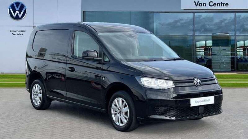 Black Used 2023 VW Caddy Pro MPV | £24,181 (Expensive) - Image 1/4