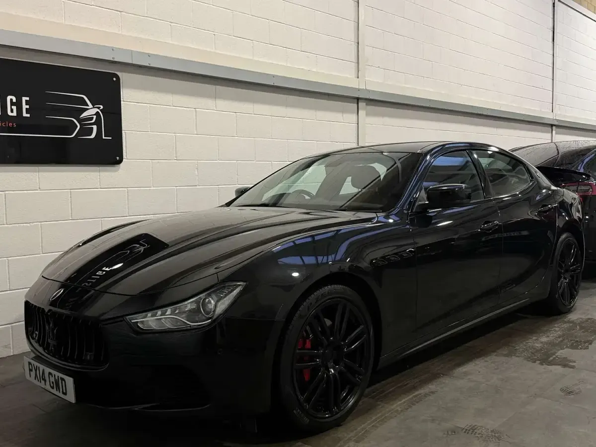 Used Maserati Ghibli 2014 Black Sedan