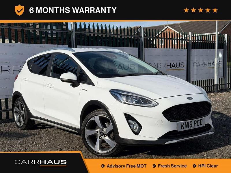 Usado Ford Fiesta Active 100 HP (73 kW) 2019 Branco Citadino