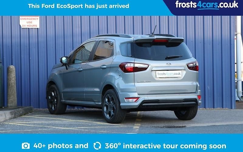 Used Ford Ecosport ST-Line 125 HP (91 kW) 2021 Silver SUV