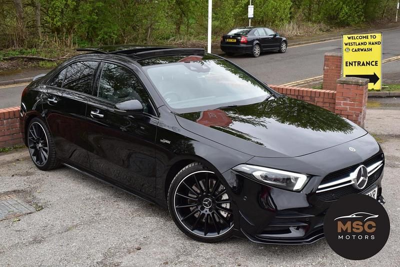 Used Mercedes A35 AMG Premium Plus 2020 Black Sedan