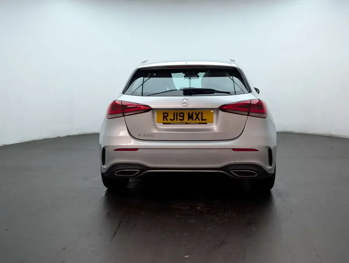 Used Mercedes A220 AMG line 190 HP (139 kW) 2019 Silver Hatchback