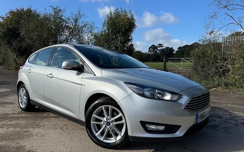 Blue Used 2017 Ford Focus Zetec Hatchback | £9,750 (Good price) - Image 1/4