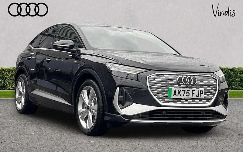 Used 2025 Audi Q4 Sportback e-tron S-Line SUV | £38,135 (Expensive) - Image 1/4