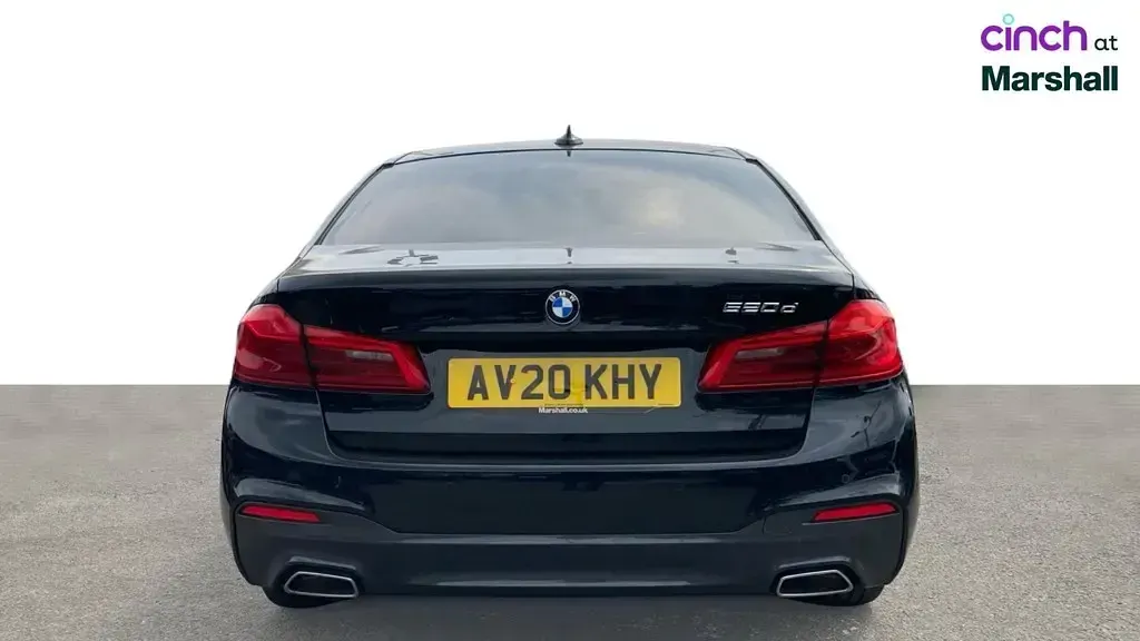 Used BMW 520 M Sport 2020 Black Sedan