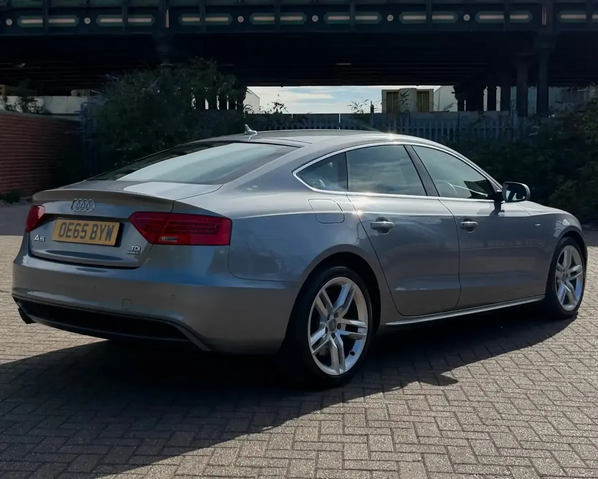 Used Audi A5 S-Line 245 HP (180 kW) 2015 Grey Coupe