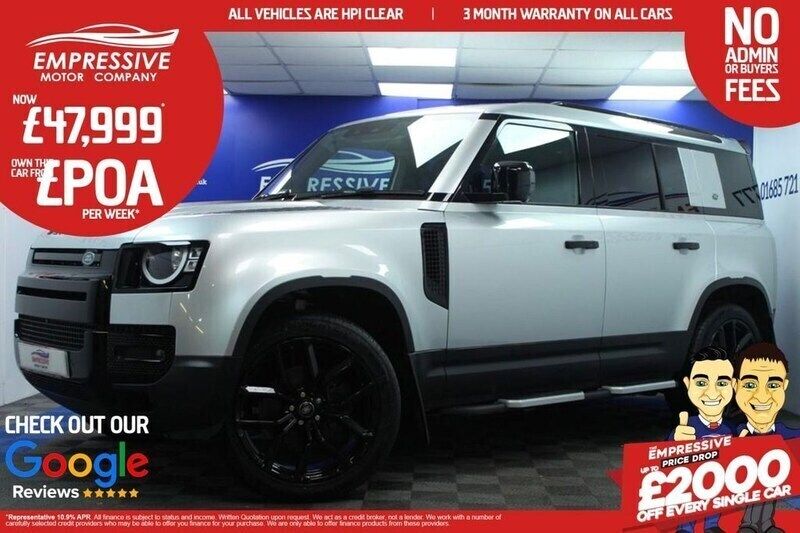 Silver Used 2021 Land Rover Defender S SUV | £47,999 (Super price) - Image 1/4