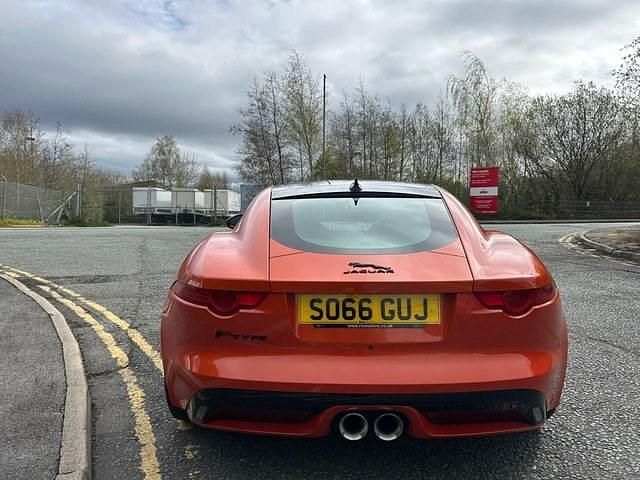 Used Jaguar F-Type S 340 HP (250 kW) 2016 Orange Coupe