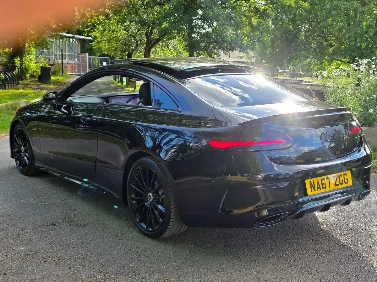 Used Mercedes E300 AMG Line Premium Plus 2017 Black Coupe
