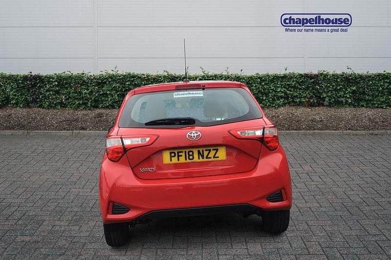 Used Toyota Yaris 2018 Red Hatchback
