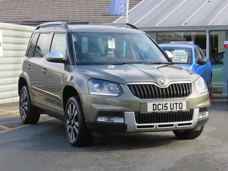 Green Used 2015 Skoda Yeti LAURIN & KLEMENT SUV | £14,995 - Image 1/4