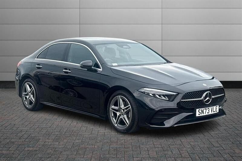 Cosmos black Used 2023 Mercedes A200 Executive Sedan | £23,550 (Fair price) - Image 1/4