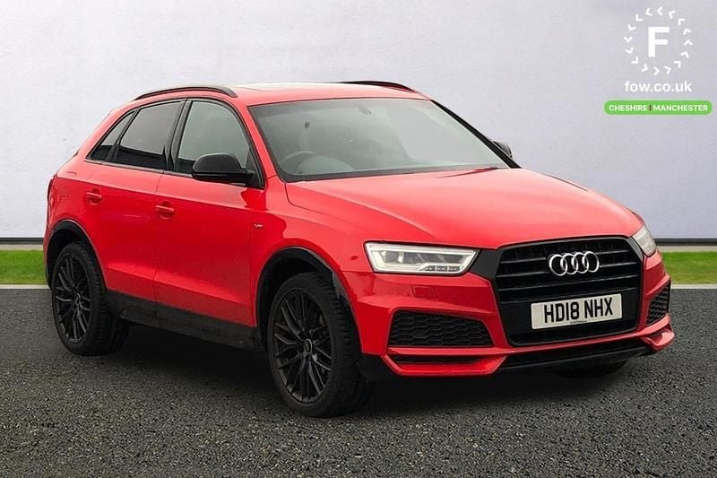 Used Audi Q3 Advanced 150 HP (110 kW) 2018 Red SUV
