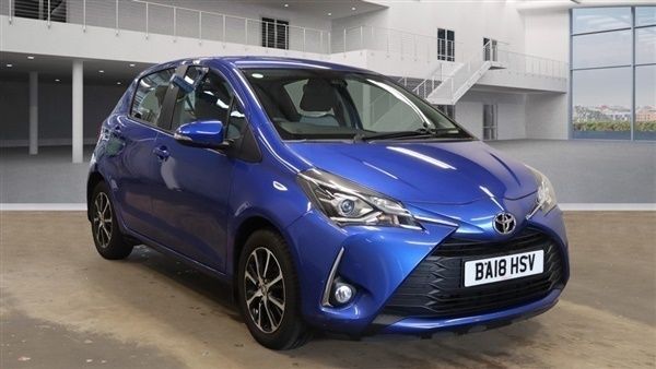 Blue Used 2018 Toyota Yaris Hatchback | £10,495 (Fair price) - Image 1/1