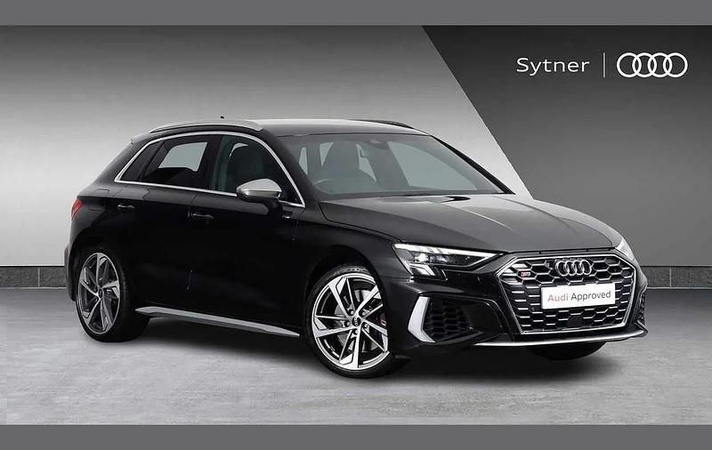 Black Used 2023 Audi S3 Sportback Comfort Hatchback | £32,750 (Fair price) - Image 1/4
