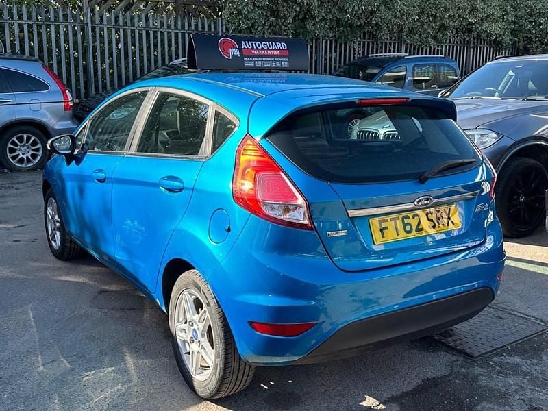 Used Ford Fiesta Zetec 2012 Blue Hatchback