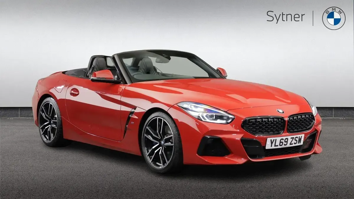 Used BMW Z4 M Sport 194 HP (142 kW) 2020 Red Cabriolet